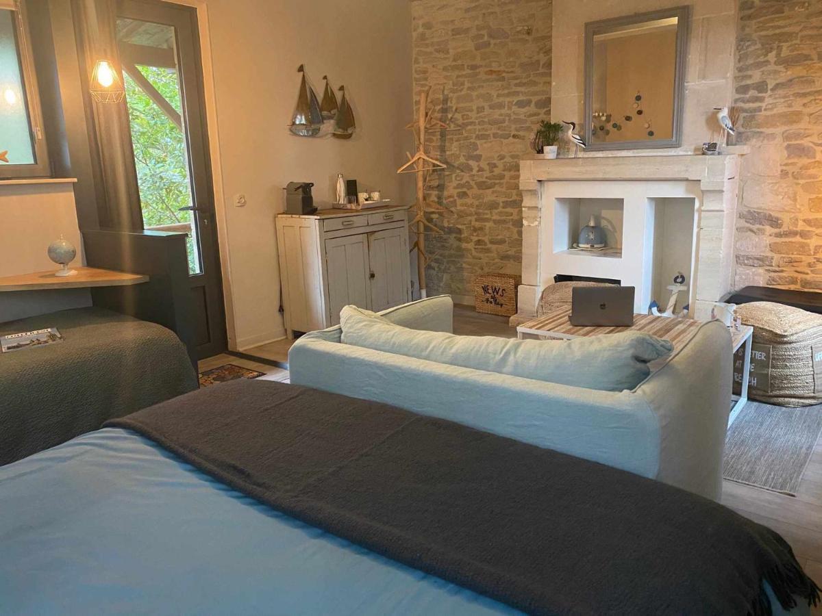 Le Mas Normand Bed & Breakfast Ver-sur-Mer ภายนอก รูปภาพ